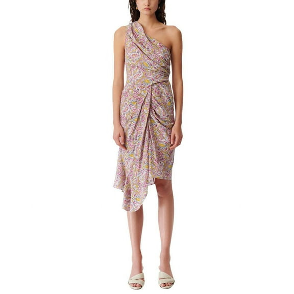 IRO womens  Silk Knee-Length Dress, 40