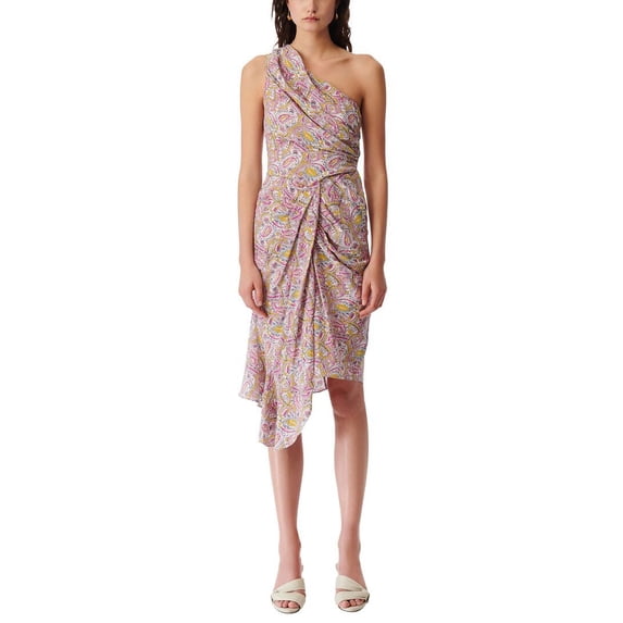 IRO womens Silk Knee-Length Dress, 40