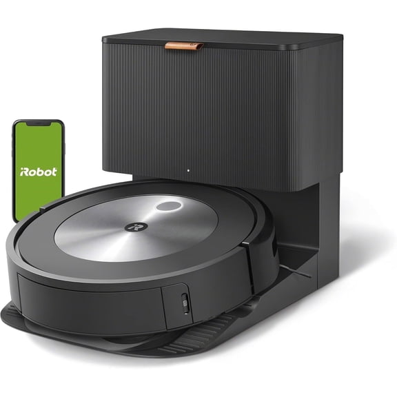 IROBOT ROOMBA J6+ SELF-EMPTYING ROBOT VACUUM IDENTIFIES AVOIDS
