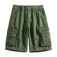 thumbnail image 1 of IROINNID Athletic Shorts for Men with Pockets and Elastic Waistband Quick Dry Cargo Big and Tall Casual Activewear Shorts, 1 of 8
