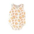thumbnail image 1 of IROINNID Baby Short Sleeve Onesies Baby Pajamas Summer Printed Creeping Clothes, 1 of 3