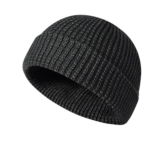 IROINNID Beanie Cap Unisex Classic Knitting Ski Hat Windproof and Warm Skull Cap One Size Fits Most,Gray