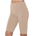 thumbnail image 1 of IROINNID Biker Shorts for Women with no Pockets – 8" High Waisted Tummy Control Workout Plain Yoga Running Shorts, 1 of 5