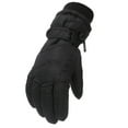 thumbnail image 1 of IROINNID Biking Gloves for Big Boys and Girls Winter Gloves For Kids Snow Windproof Mittens Outdoor Sports Skiing,Black, 1 of 1