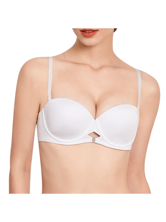 Bra for Women with Seamless and Wireless, Push Up Everyday Bras, No Underwire Full Support Bras with ComfortFlex Fit and Comfort Foam
