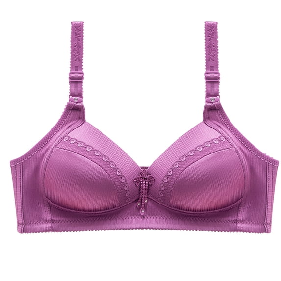 IROINNID Bras for Women Wirefree Front Buckle Bra - Wireless Bra,Comfortable Daily Bras, Bras for Women No Underwire