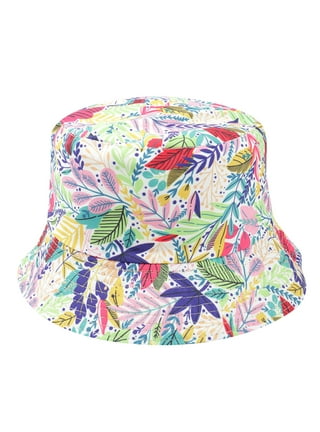 Hawaiian bucket hat with string sales
