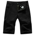 thumbnail image 1 of IROINNID Cargo Shorts for Men Plus Size Cargo Shorts Multi-Pockets Relaxed Summer Beach Shorts Pants,Black, 1 of 3