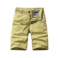 thumbnail image 1 of IROINNID Cargo Shorts for Men Plus Size Cargo Shorts Multi-Pockets Relaxed Summer Beach Shorts Pants,Khaki, 1 of 3