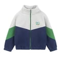 thumbnail image 1 of IROINNID Children's Clothing Children's Fleece Jacket Boys And Girls Autumn And Winter Grain Fleece Sweater Double-sided Fleece Children's Clothing, 1 of 6
