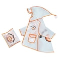 thumbnail image 1 of IROINNID Children's Cute Portable Lightweight Transparent Raincoat, 1 of 3