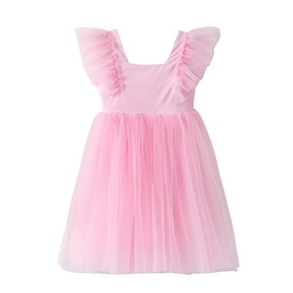 IROINNID Children's Floral Dress – Girls' European Farm Maid Sleeveless Round-Neck Mid-Calf Dress for Comfortable and Elegant Outfits 1-9 Years