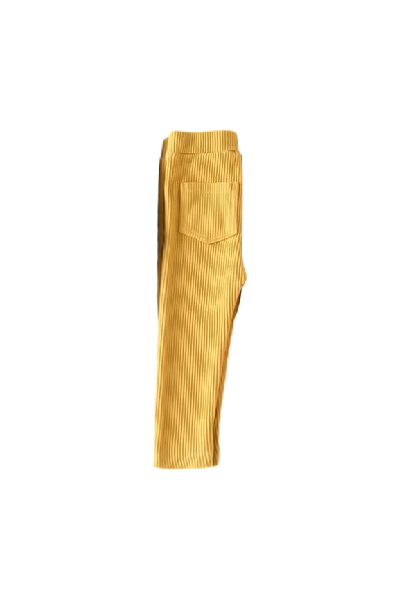 Children's Jogger Stretch Pants Elastic Waist Soild Summer Spring 4T