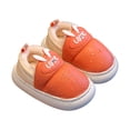 thumbnail image 1 of IROINNID Children's Winter Plush Slippers Thick PU Waterproof Non-Slip Boys/Girls Soft Sole Indoor Slipper, Size 18M-11Y, 1 of 3