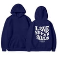 thumbnail image 1 of IROINNID Christmas Hoodies for Women Lover Never Fails Hooded Pullover Winter Thicken Fleece Tops with Pocket,Dark Blue, 1 of 2