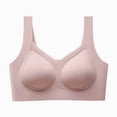 thumbnail image 1 of IROINNID Wireless Bras for Women's No Underwire Comfort Seamless Supportive Bra Raceback Push Up Bralettes Full Coverage Sleep Bras, 1 of 5