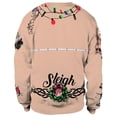 thumbnail image 1 of IROINNID Crew Neck Pullover Sweatshirts Casual Christmas Clothing Loose Tops Christmas Day Long Sleeve Graphic Print Sweater,Khaki, 1 of 3