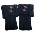 thumbnail image 1 of IROINNID Crew Socks for Women Leg Warmers Knitted Short Knee Ankle Socks Winter Trim Boot Cuffs Toppers, 1 of 1