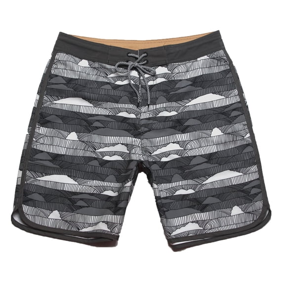 IROINNID Discount Athletic Shorts for Men Summer Thin Fast-drying Beach Trousers Drawstring Sports Short Pants,Gray