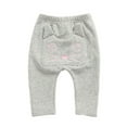 thumbnail image 1 of IROINNID Discount Baby Boy Girl Sweatpants Newborn Kids Cartoon Cat Keep Warm Trousers Pants,Gray, 1 of 3