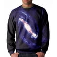 thumbnail image 1 of IROINNID Discount Crew Neck Pullover Sweatshirts Casual Graphic Print Long Sleeve Daily Fit 3D Printed Sweatshirts Tops,Purple, 1 of 4
