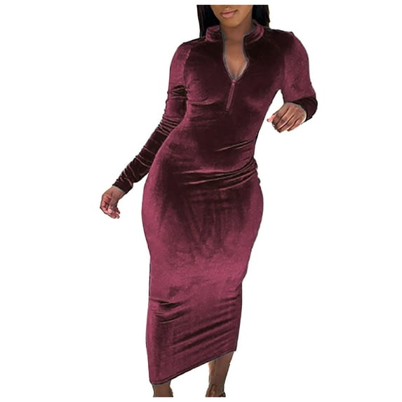 IROINNID Formal Dress for Women Wedding Guest Evening Party Formal Dress Strapless Solid Color Block Button Off The Shoulder Long Sleeve Jumpsuit Wide Leg Pants Rompers,Burgundy