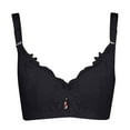 thumbnail image 1 of IROINNID Full Coverage Bras For Women Solid Sexy Lace Push-Up Receive Side With Steel Ring Underwear, 1 of 4
