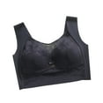 thumbnail image 1 of IROINNID Full Coverage Bras For Women Solid Sports Lace Wire Free Anti-sagging One-Piece Everyday Underwear, 1 of 4