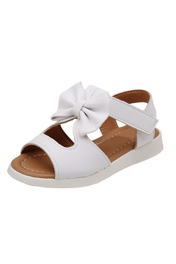 Girl's Baby Toddler Double Buckle Sandals with Backstrap Slide