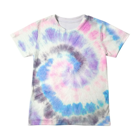 IROINNID Girls Short Sleeve Cartoon Printed Top Casual Summer Leisure T-Shirt