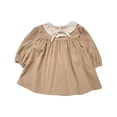 thumbnail image 1 of IROINNID Girls Summer Clothes Long-sleeved Clothing Summer Thin Knitted Dress 3T, 1 of 9