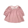 thumbnail image 1 of IROINNID Girls Summer Clothes Long-sleeved Clothing Summer Thin Knitted Dress 6T, 1 of 9