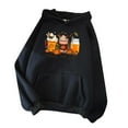 thumbnail image 1 of IROINNID Halloween Hoodie for Women Graphic Print Long Sleeve with Pocket Casual Hooded Sweatshirt Pullover Tops,Navy, 1 of 3