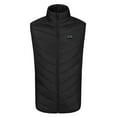 thumbnail image 1 of IROINNID Heated Vest for Women Men Outdoor Vest For Riding Skiing Fishing USB Charging Heated Jacket With Pocket,Black, 1 of 5