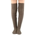 thumbnail image 1 of IROINNID High Socks for Women Autumn And Winter Knitted Knee Length Stockings Lengthened Floor Stockings Wool Stockings, 1 of 3
