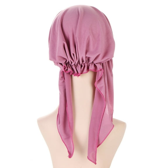 IROINNID Hijab for Women Solid Indian Muslim Scarf Hat Wraps Turbans Sun Protection Head-wraps Scarf,Purple
