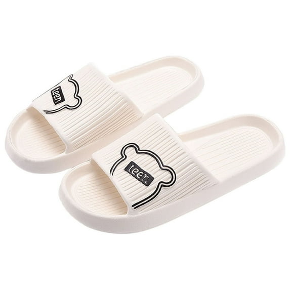 IROINNID House Slippers, Indoor Shower Shoes Slippers for Couple Comfy Casual Cute Non-Slip Slipper