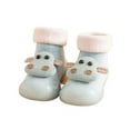 thumbnail image 1 of IROINNID Infant Baby Winter Cotton Footwear Warm Cute Shoes Non-Slip Kids Indoor Walking Shoes, Size 3M-3Y, 1 of 6