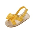 thumbnail image 1 of IROINNID Infant Girls First Walking Summer Sandals Soft Sole Non-slip Baby's Casual Sandals, Size 0-15M, 1 of 9
