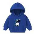 thumbnail image 1 of IROINNID Infant Hoodies Cute Dino Cartoon Printed Pullover Outerwear, 1 of 4
