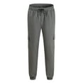thumbnail image 1 of IROINNID Jogger Pants for Men On Sale Casual Drawstring Waist Pants Breathable Outdoor Sports Sweatpants,Gray, 1 of 1