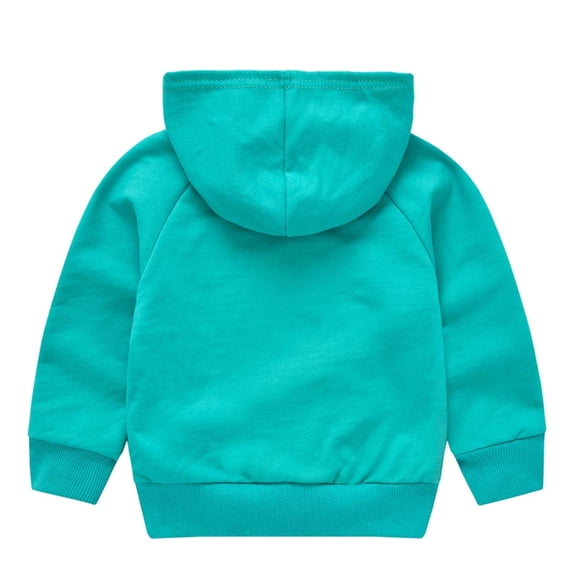 IROINNID Kids Hooded Christmas Pullover Boys And Girls Warm Sweater Santa Claus Long Sleeve Jacket Cold Protection Comfy Sweatshirt