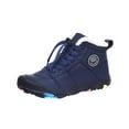 thumbnail image 1 of IROINNID Kids Winter Plush Running Shoes Children's Warm Lace-Up Soft Sole Non-Slip PU Boots, 1 of 9