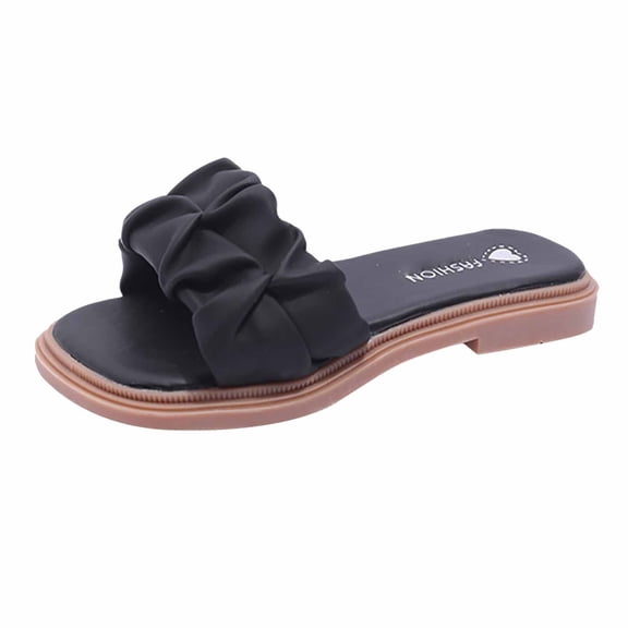 IROINNID Slides for Kids,Girls Sandals, Toddler Arch Support Slippers for House Shower Beach Non-Slip