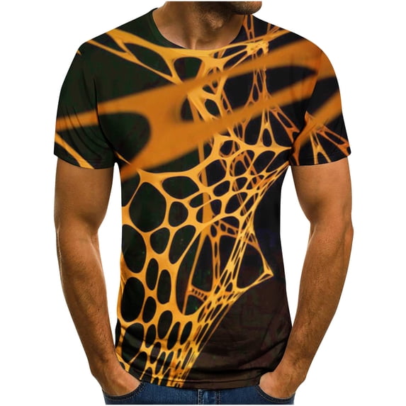 IROINNID Men'S T-Shirts Big and Tall T Shirts for Men, Lightweight Thin Basic Round Neck Casual Daily Tops for Men