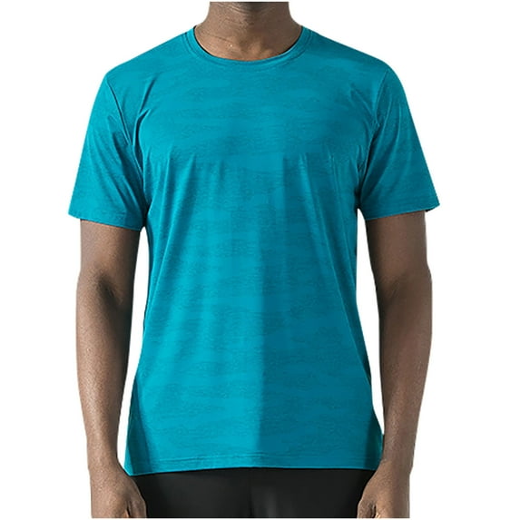 IROINNID Men'S T-Shirts Big and Tall T Shirts for Men, Lightweight Thin Basic Round Neck Solod Color Summer Sport Tops