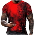 thumbnail image 1 of IROINNID Men'S T-Shirts Big and Tall T Shirts for Men, Thin Lightweight Basic Round Neck Casual Summer T Shirts for Men, 1 of 5