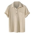 thumbnail image 1 of IROINNID Men's And Big Men's Hawaiian Style Short Sleeve Stylish Blouse,Size L-5XL, 1 of 3