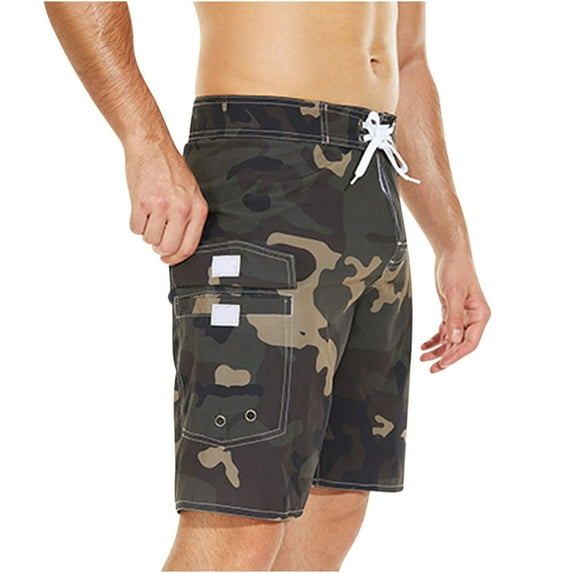IROINNID Men's Athletic Running Shorts Quick Dry Workout Big and Tall Shorts Lightweight Sports Gym Basketball Shorts Hiking