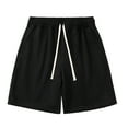 thumbnail image 1 of IROINNID Men's Athletic Shorts, Favorite Cotton Jersey Shorts,Pull-On Shorts with Pockets,Gym Shorts, 1 of 4